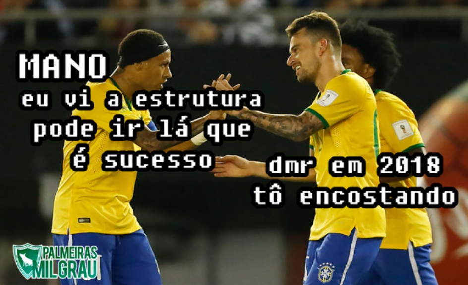 Torcida do Palmeiras brinca com acerto com Lucas Lima