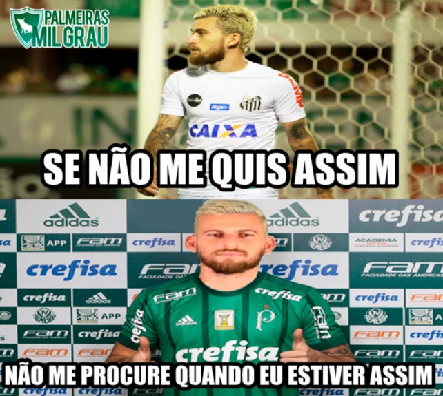 Torcida do Palmeiras brinca com acerto com Lucas Lima