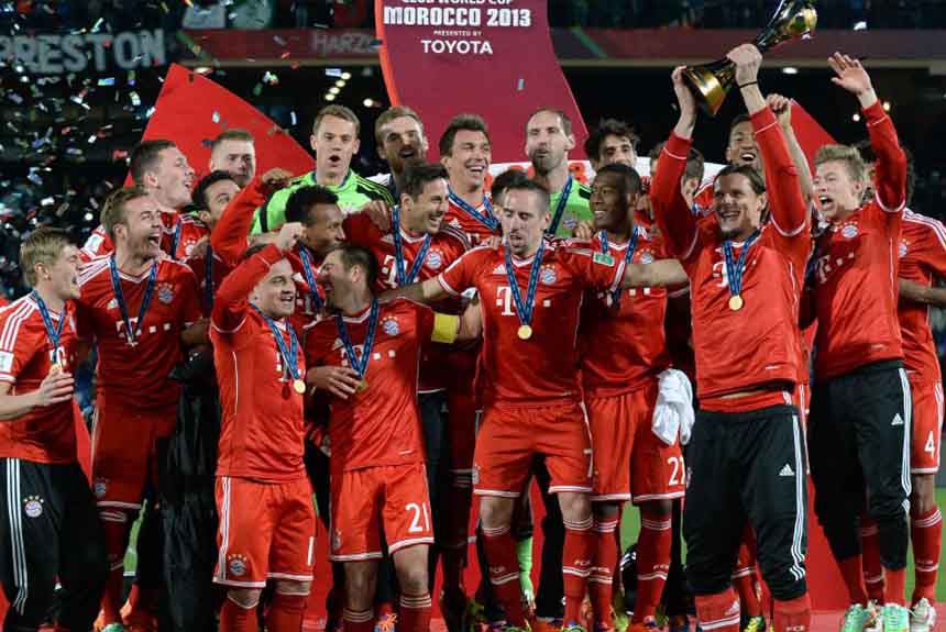Sem o Atlético-MG na final, Bayern bateu o Raja Casablanca por 2 a 0 e ficou com o caneco