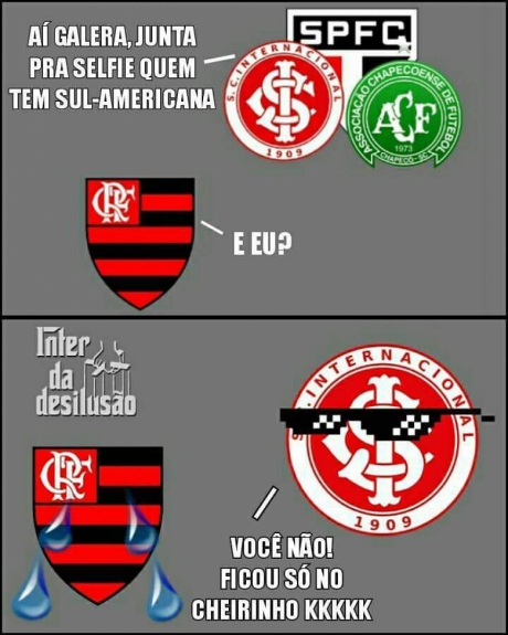 Zoações ao Flamengo bombaram nas redes sociais após a final