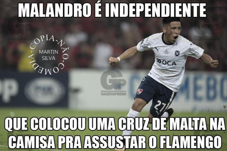 Zoações ao Flamengo bombaram nas redes sociais após a final