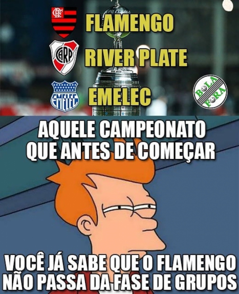Definição dos grupos da Libertadores 2018 rendeu brincadeiras na web
