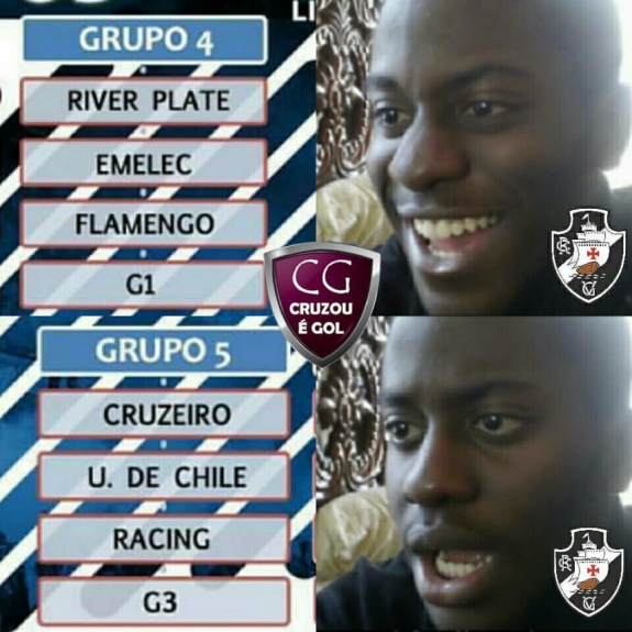 Definição dos grupos da Libertadores 2018 rendeu brincadeiras na web