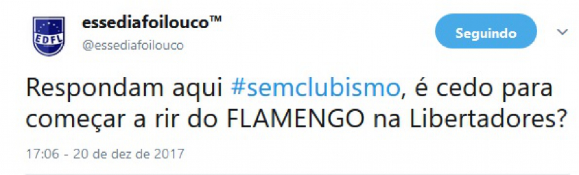 Definição dos grupos da Libertadores 2018 rendeu brincadeiras na web