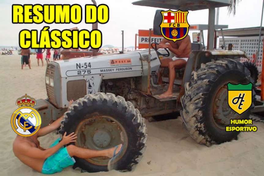 Os melhores memes da vitória do Barcelo no El Clásico