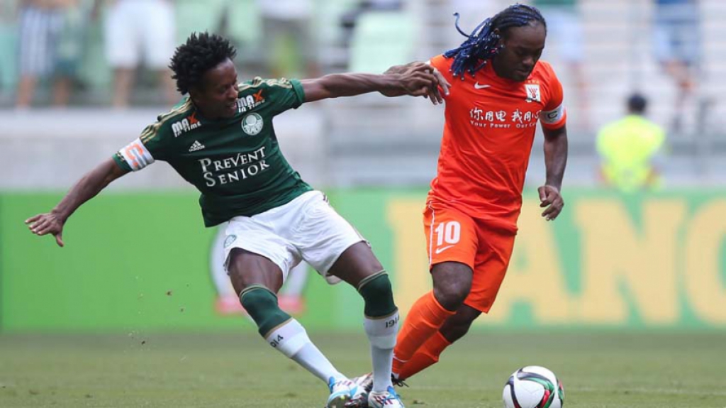 17/1/2015 - Palmeiras 3x1 Shandong Luneng (CHN) (Amistoso)