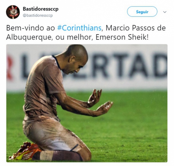 Retorno de Sheik ao Corinthians dividiu a torcida nas redes sociais