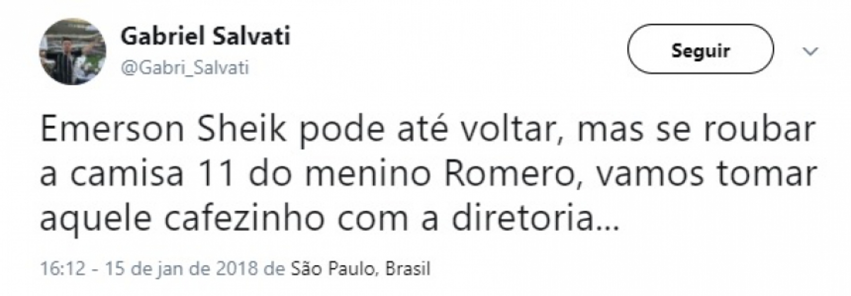 Retorno de Sheik ao Corinthians dividiu a torcida nas redes sociais