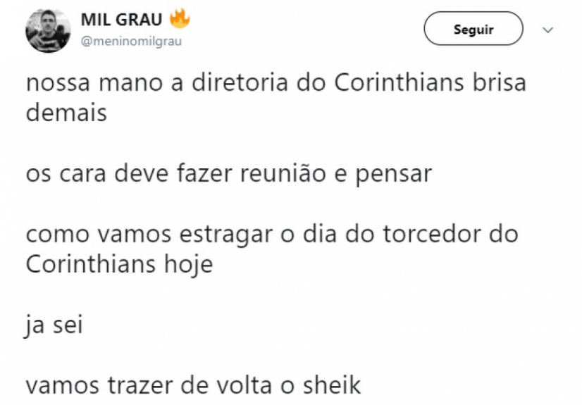 Retorno de Sheik ao Corinthians dividiu a torcida nas redes sociais