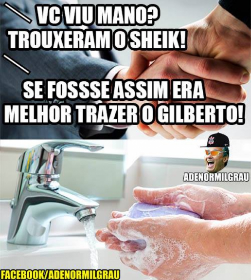 Retorno de Sheik ao Corinthians dividiu a torcida nas redes sociais