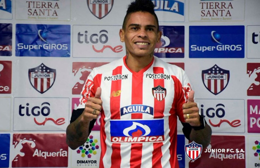 Jonathan Álvez - Apresentação no Junior Barranquilla
