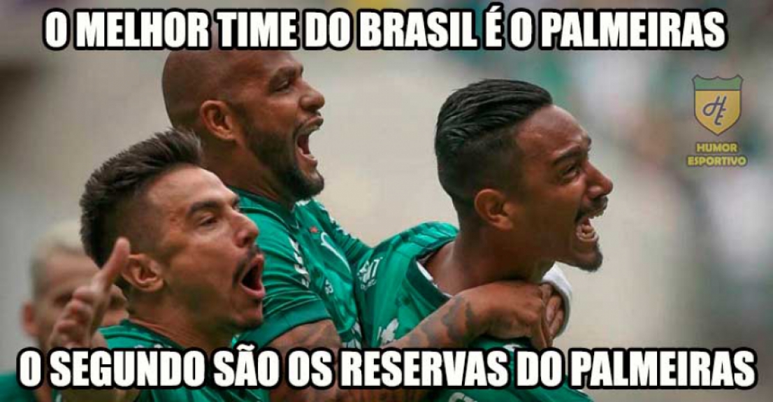 Torcedores do Verdão postam montagens comemorando a boa fase