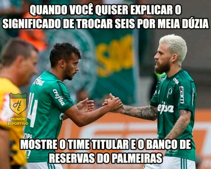 Torcedores do Verdão postam montagens comemorando a boa fase