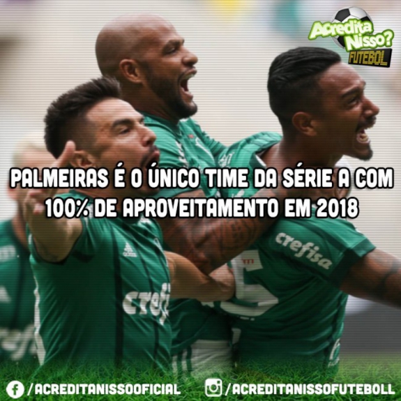 Torcedores do Verdão postam montagens comemorando a boa fase