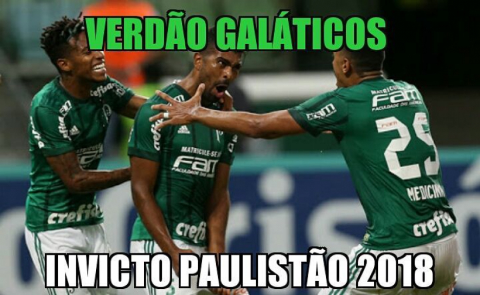 Torcedores do Verdão postam montagens comemorando a boa fase