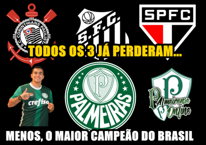 Torcedores do Verdão postam montagens comemorando a boa fase