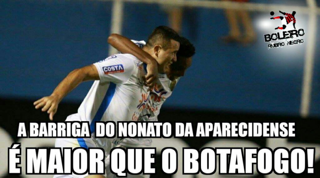 Rivais não perdoaram eliminação do Fogão para o 'tradicional' Aparecidense na primeira fase da Copa do Brasil
