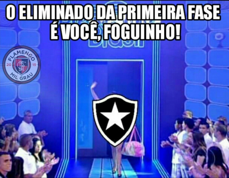 Rivais não perdoaram eliminação do Fogão para o 'tradicional' Aparecidense na primeira fase da Copa do Brasil