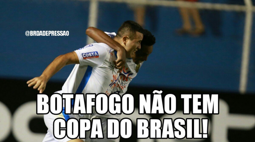 Rivais não perdoaram eliminação do Fogão para o 'tradicional' Aparecidense na primeira fase da Copa do Brasil