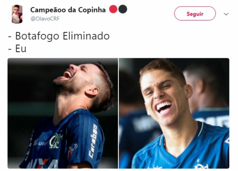 Rivais não perdoaram eliminação do Fogão para o 'tradicional' Aparecidense na primeira fase da Copa do Brasil
