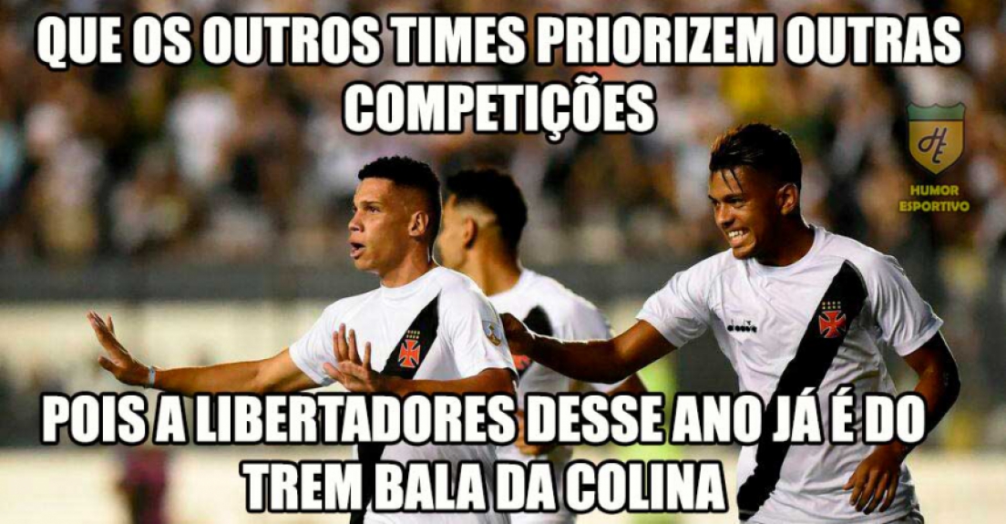 Torcedores do Vasco comemoram vaga na terceira fase da Libertadores