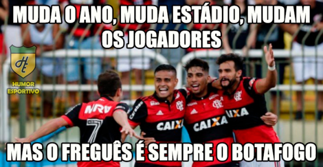 As zoeiras dos flamenguistas após vitória sobre o Botafogo pela Taça Guanabara