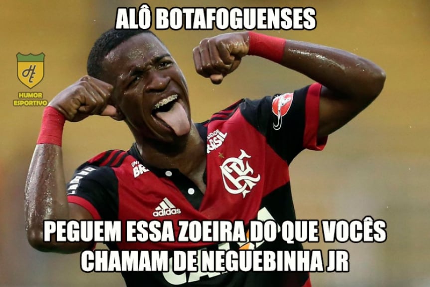 As zoeiras dos flamenguistas após vitória sobre o Botafogo pela Taça Guanabara