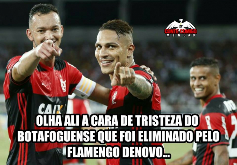 As zoeiras dos flamenguistas após vitória sobre o Botafogo pela Taça Guanabara