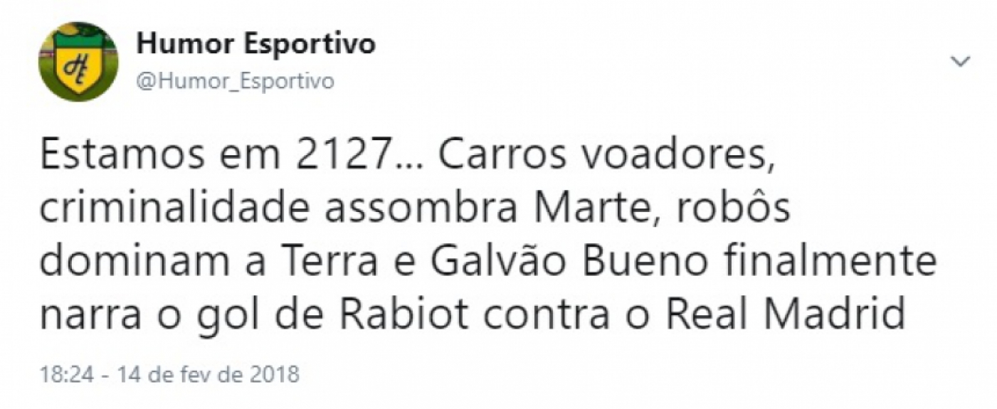 Atraso na narração de Galvão Bueno repercute nas redes