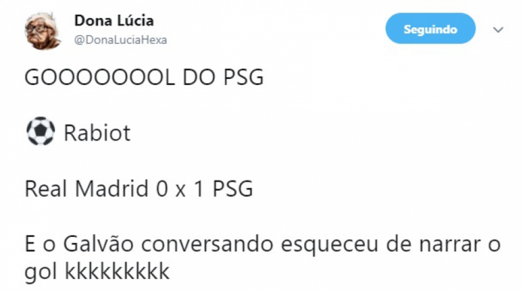 Atraso na narração de Galvão Bueno repercute nas redes