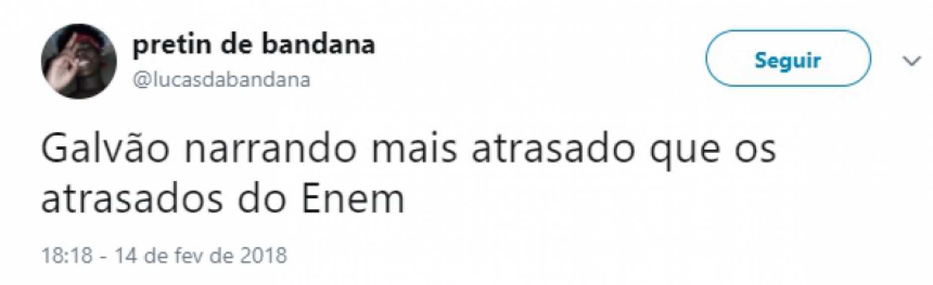 Atraso na narração de Galvão Bueno repercute nas redes