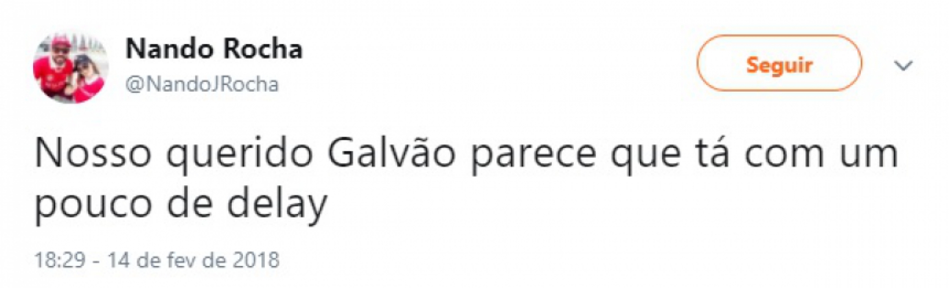 Atraso na narração de Galvão Bueno repercute nas redes