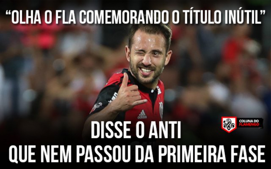 Rubro-negros comemoram título da Taça Guanaba