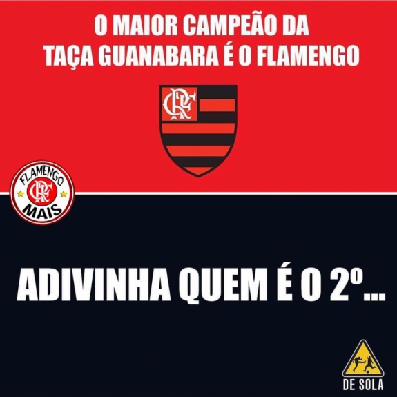 Rubro-negros comemoram título da Taça Guanaba