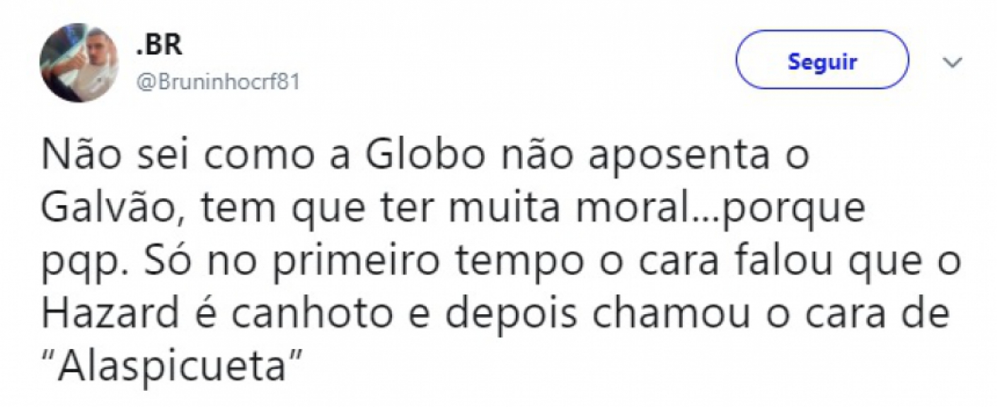 Falhas de Galvão Bueno chamaram atenção durante transmissão