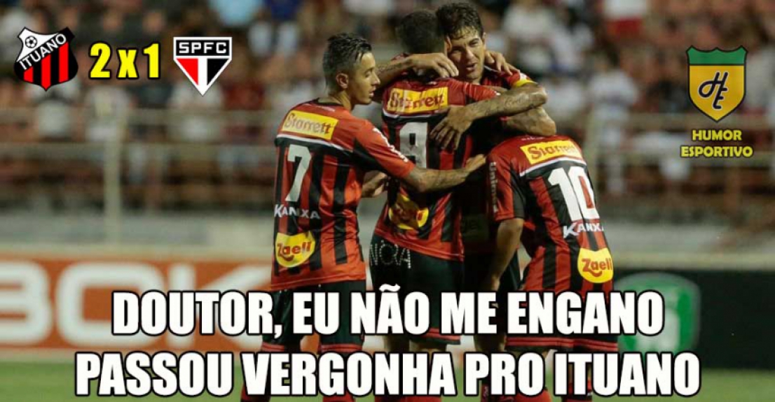 Memes: Ituano 2 x 1 São Paulo