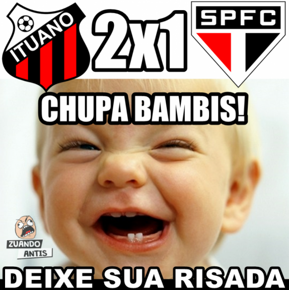 Memes: Ituano 2 x 1 São Paulo
