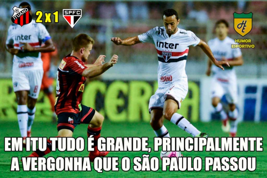 Memes: Ituano 2 x 1 São Paulo