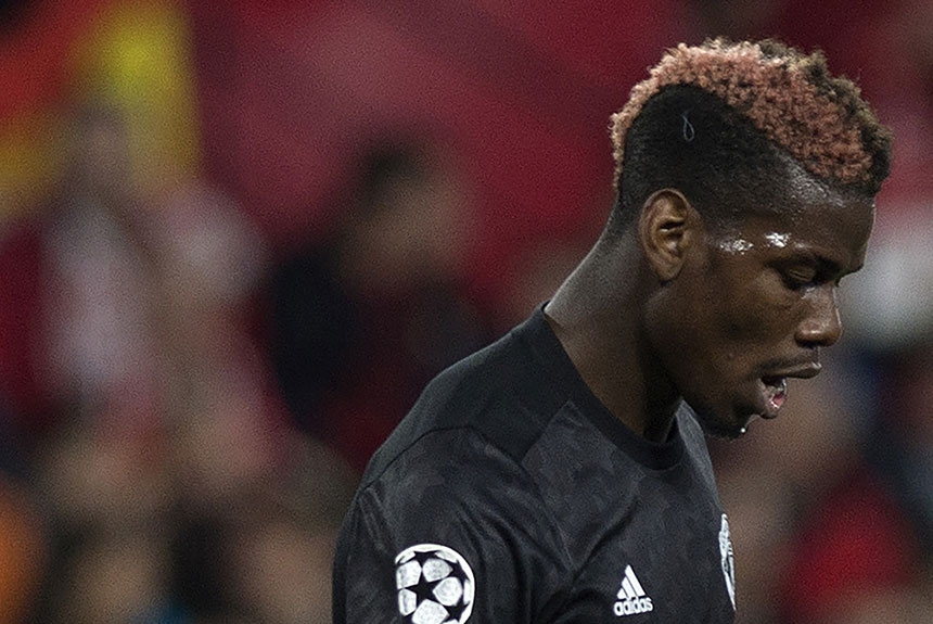 O resultado mostrou a Pogba que seu Manchester United terá trabalho no duelo de volta