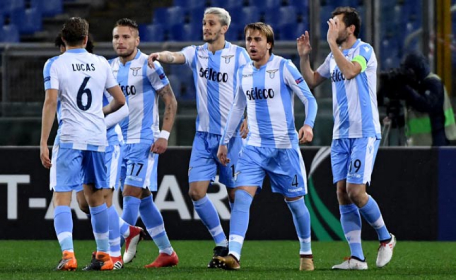 Gol de Immobile - Lazio x FCSB
