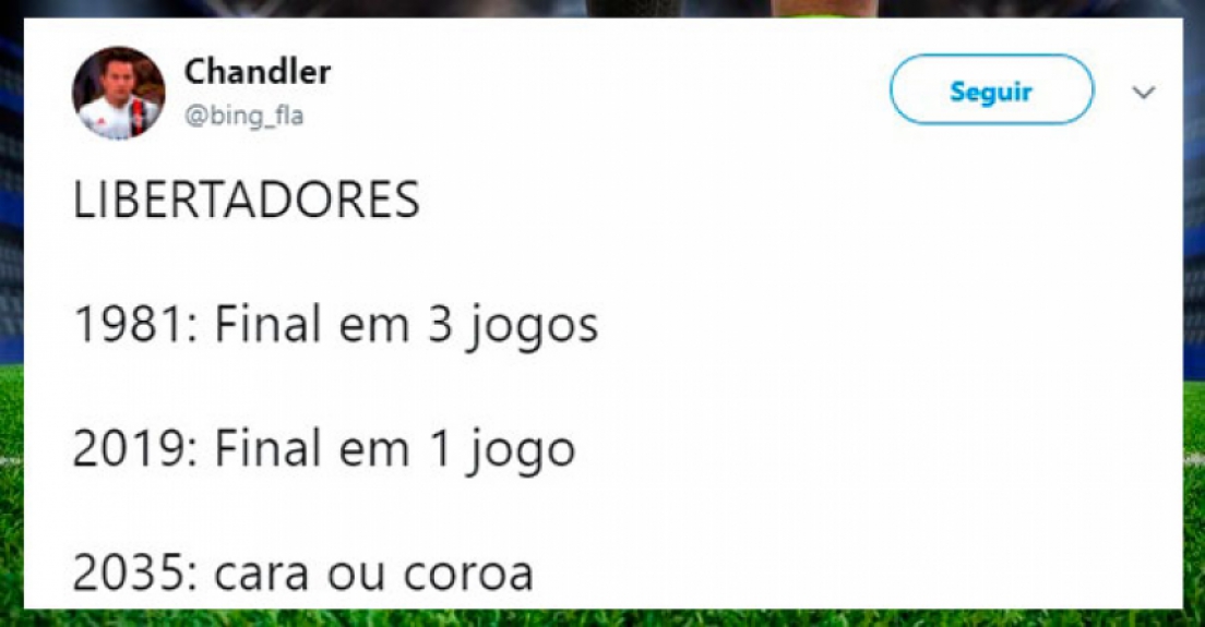 A repercussão na web da decisão da Conmebol