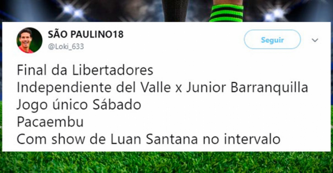 A repercussão na web da decisão da Conmebol