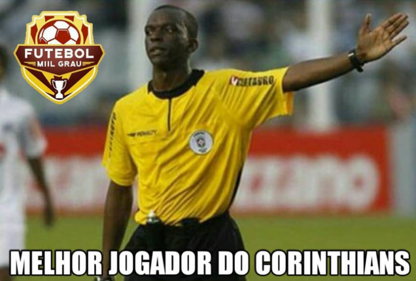 Pênalti não marcado a favor do Santos gerou memes