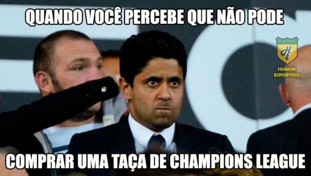 Eliminação do PSG rendeu memes em todo o mundo