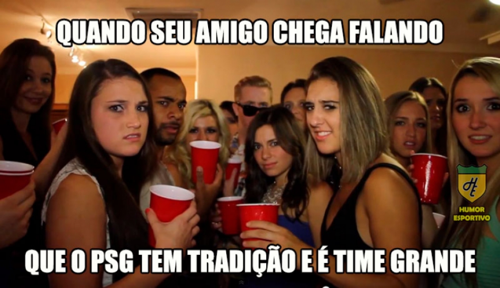 Eliminação do PSG rendeu memes em todo o mundo