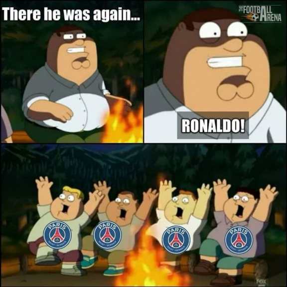 Eliminação do PSG rendeu memes em todo o mundo