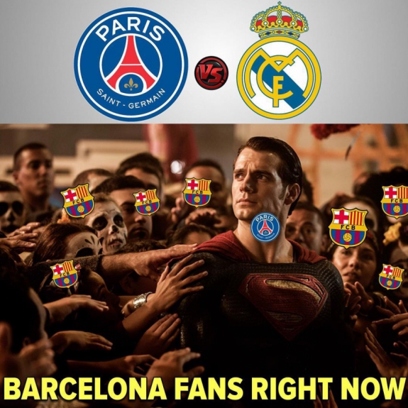 Eliminação do PSG rendeu memes em todo o mundo