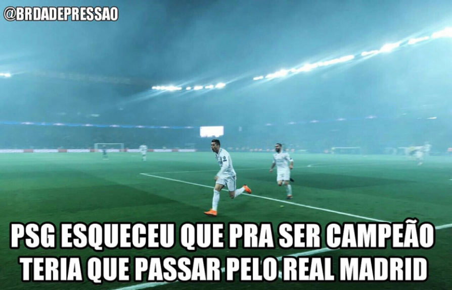Eliminação do PSG rendeu memes em todo o mundo