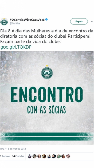 Homenagem Coritiba