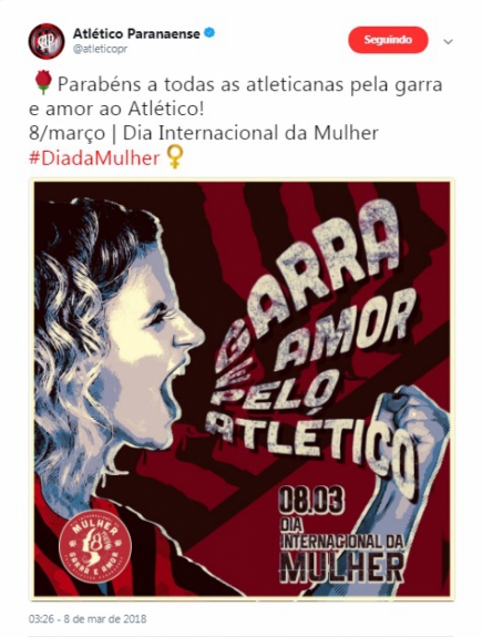 Homenagem Atlético-PR